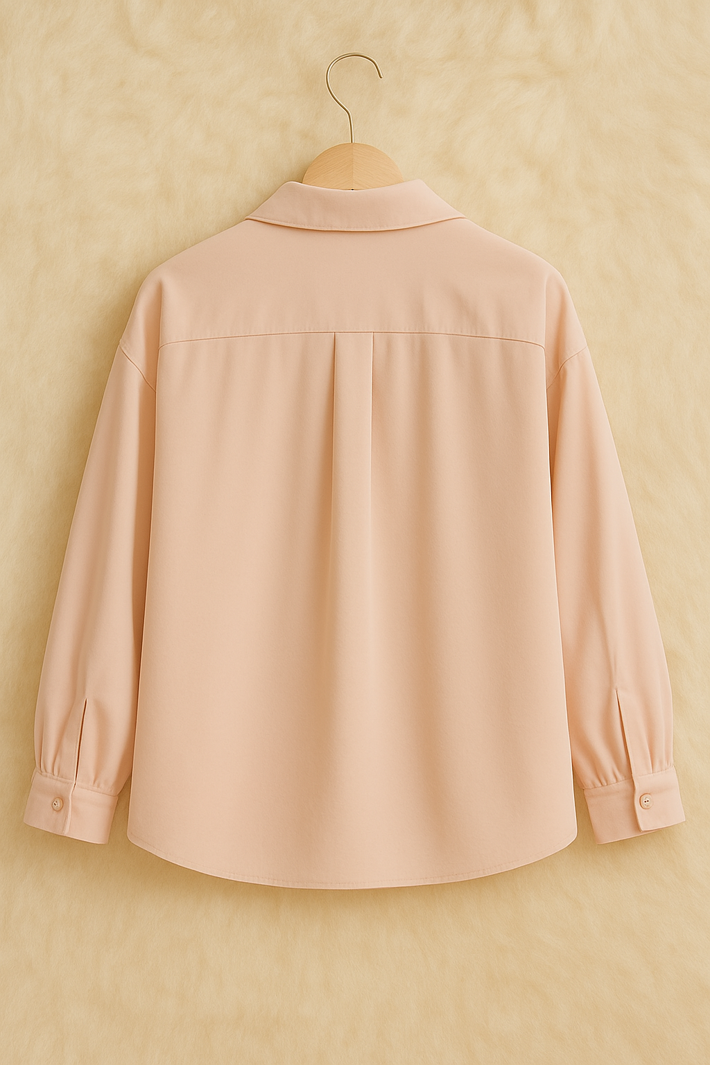 Classic Solid Georgette Shirt