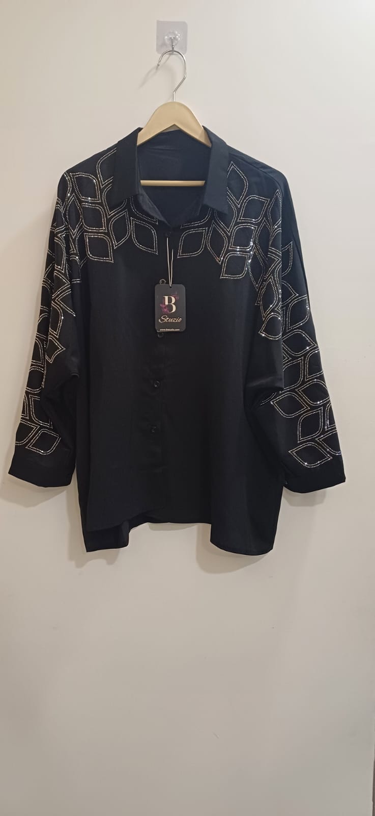 Swarovski Embellished Designer Shirt